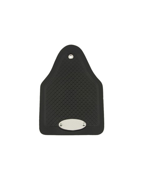 Fender Mud Flaps Rear W/O Logo Black.
